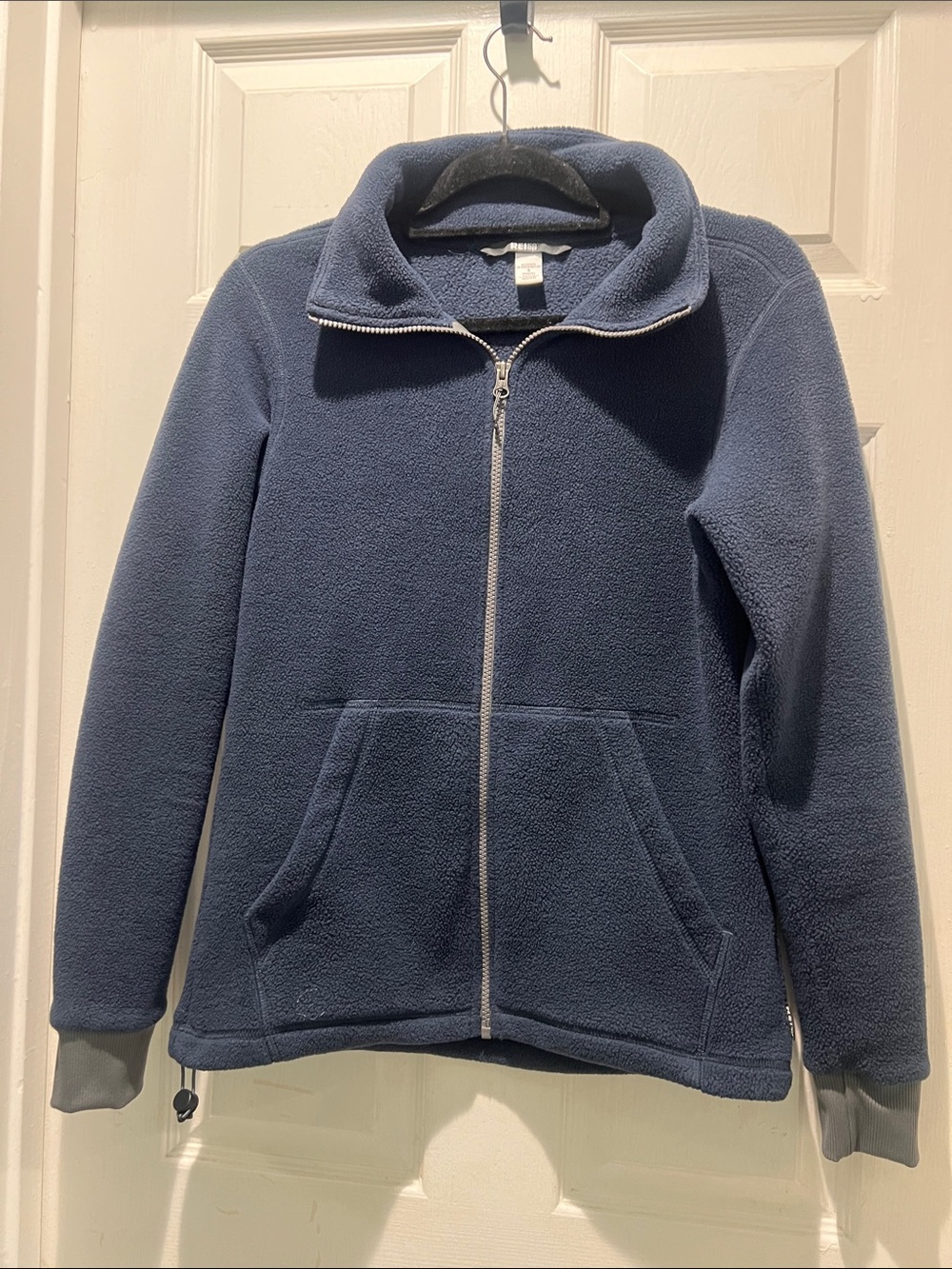 Woman’s REI Full-Zip Navy Fleece Jacket